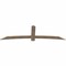 Ekena Millwork Bellingham Smooth Timber Gable Bracket, Douglas Fir, 96"W x 28"H x 1 1/2"D x 5 1/2"F, 7/12 Pitch GBW096X28X0206BEL00SDF - alternate 4